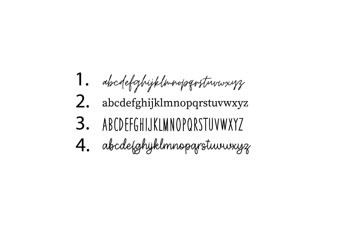 Labels - round personalised text only