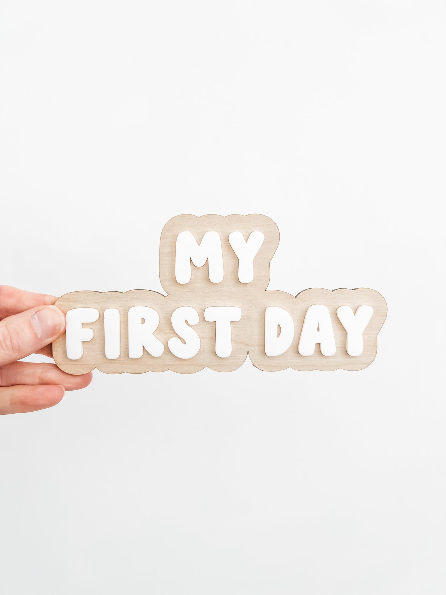 PALM - INTERCHANGEABLE - MY FIRST & LAST DAY BOARD (BOLD OR SCRIPT)