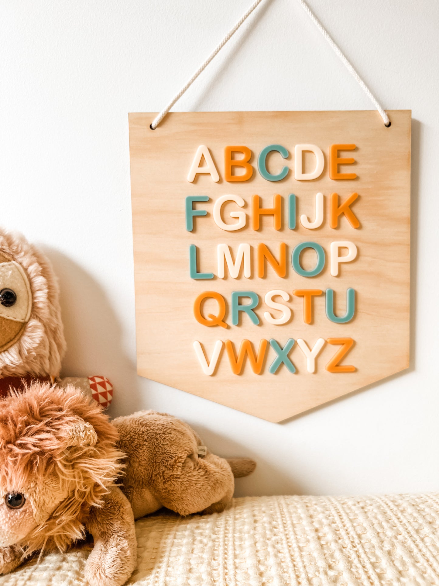 Alphabet banner