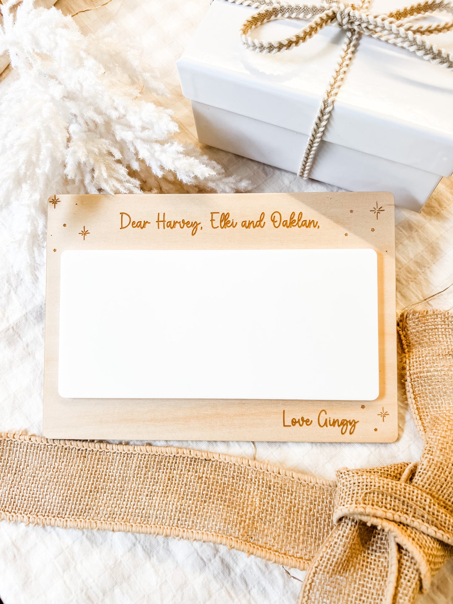 elf message board personalised