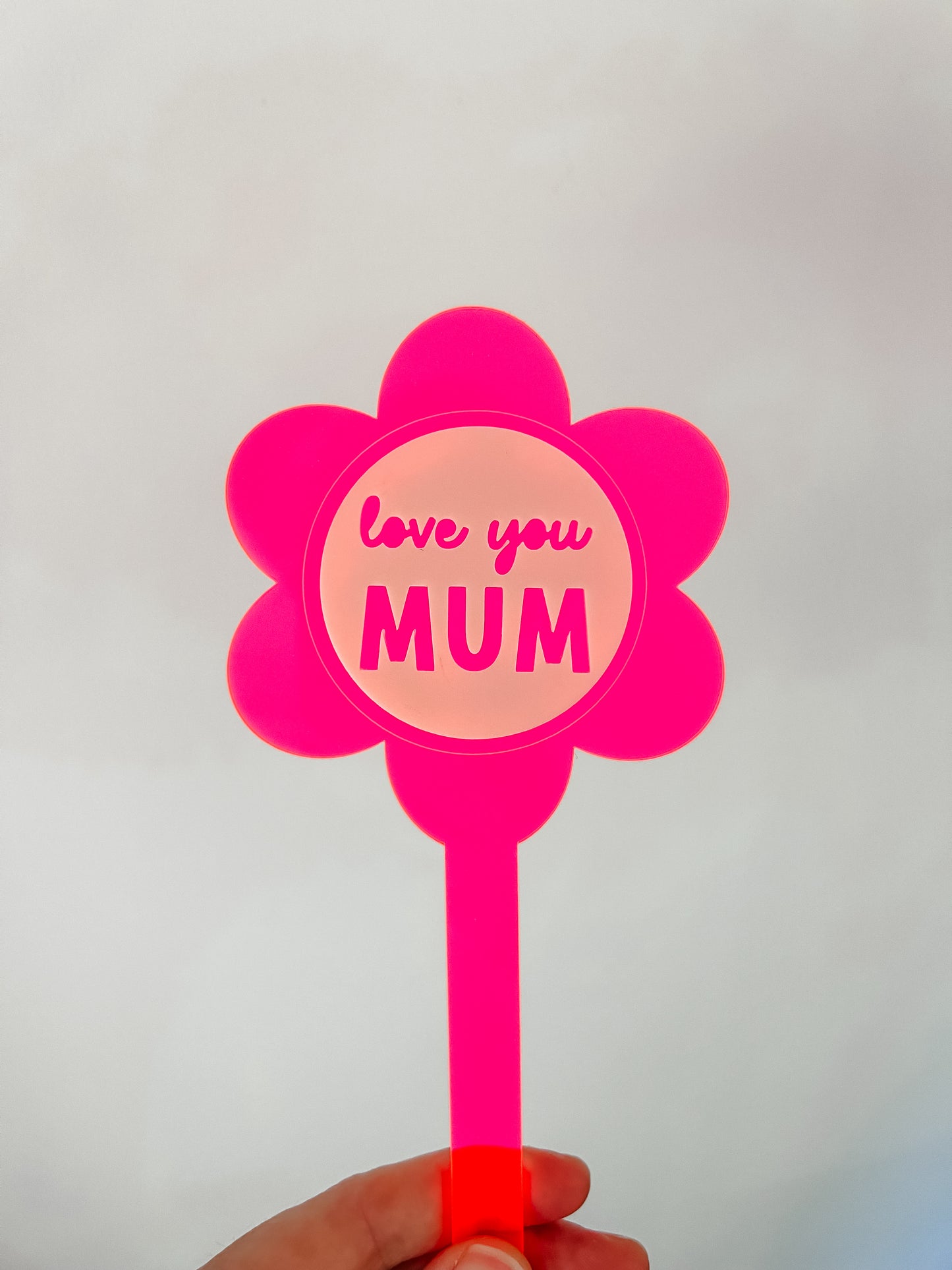 Love You Mum - Flower plant spike