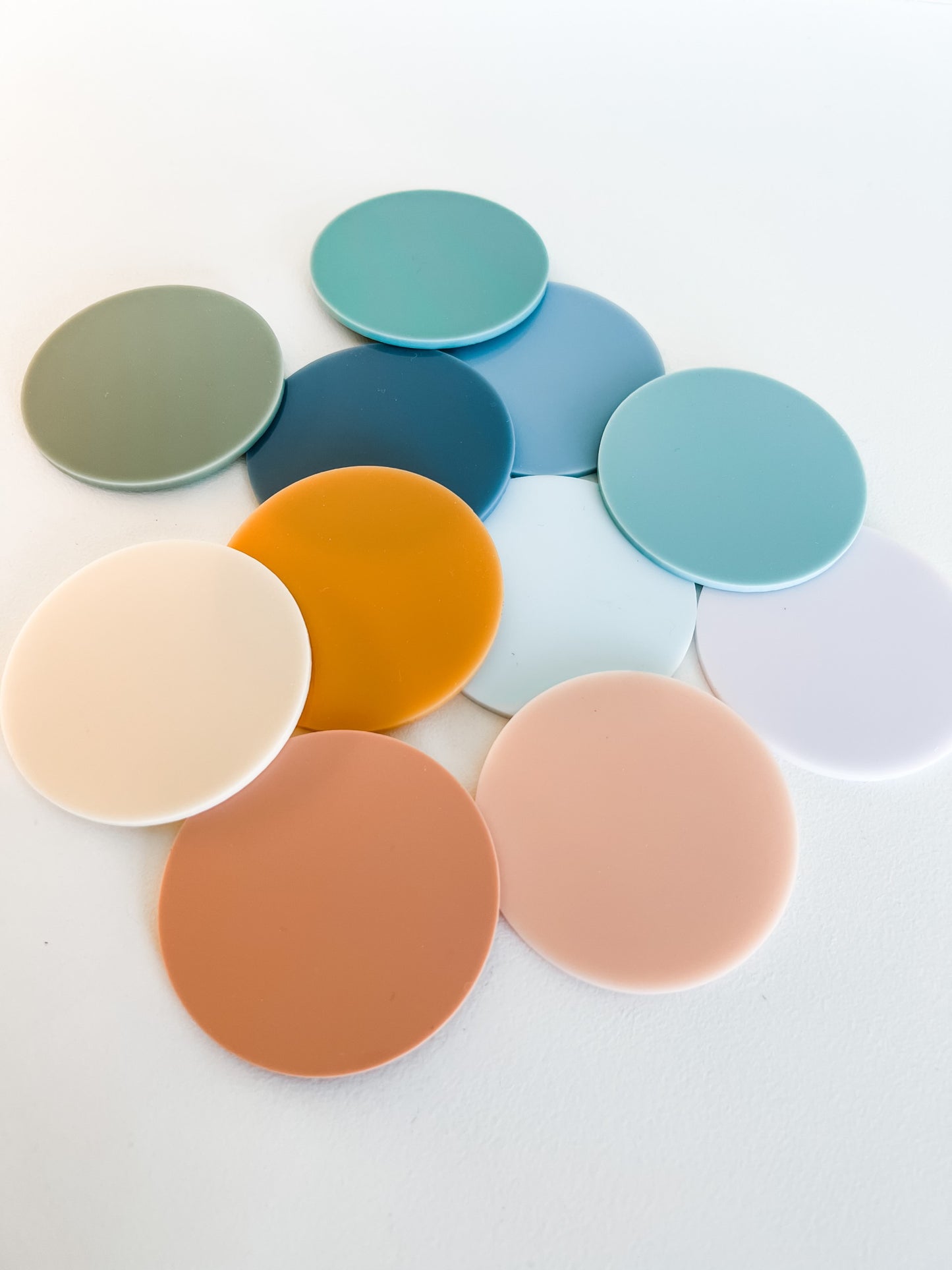 BLANK ACRYLIC CIRCLE (Pack of 5) - 5cm