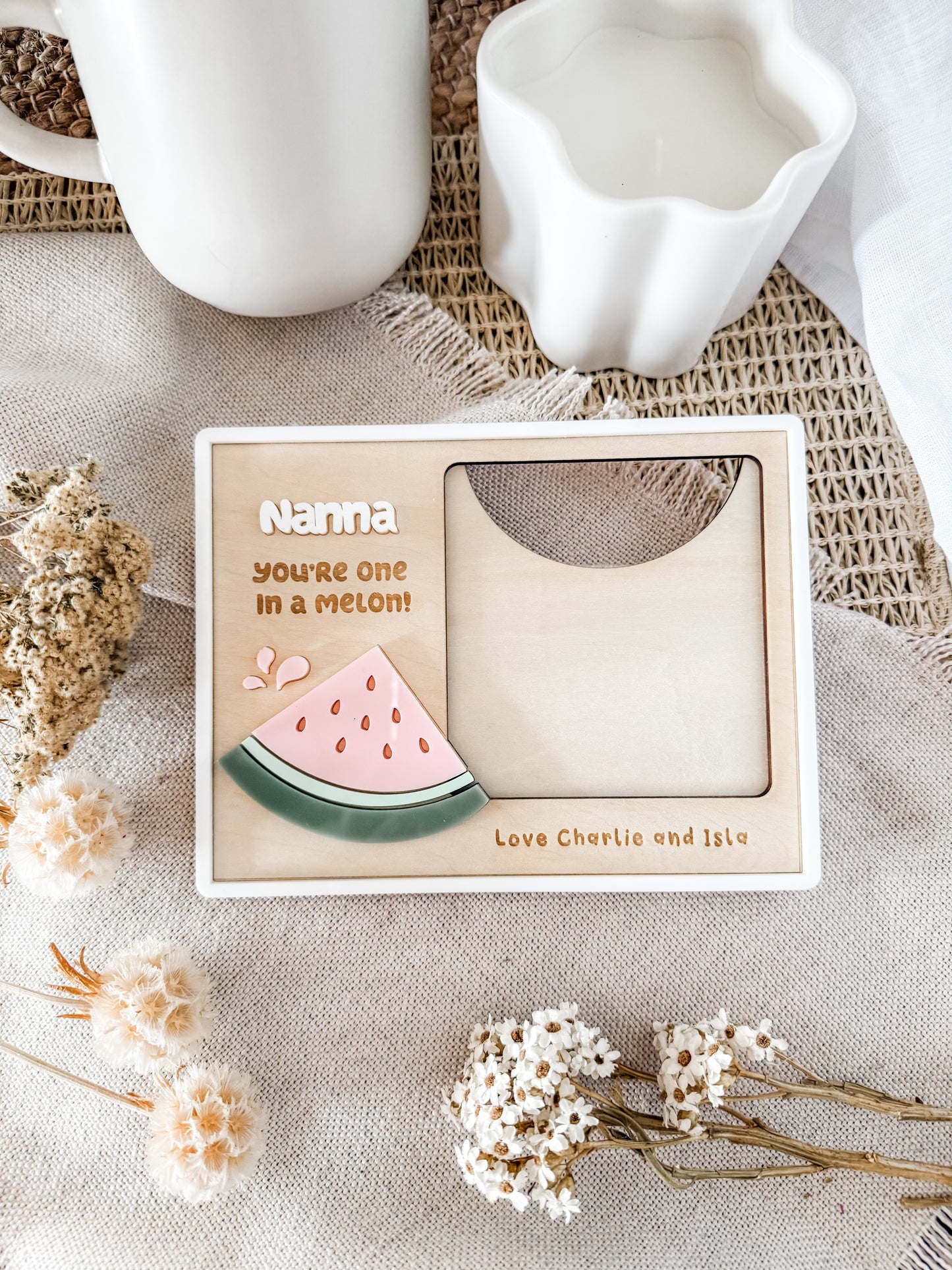 MOTHER'S DAY FRAME - MELON