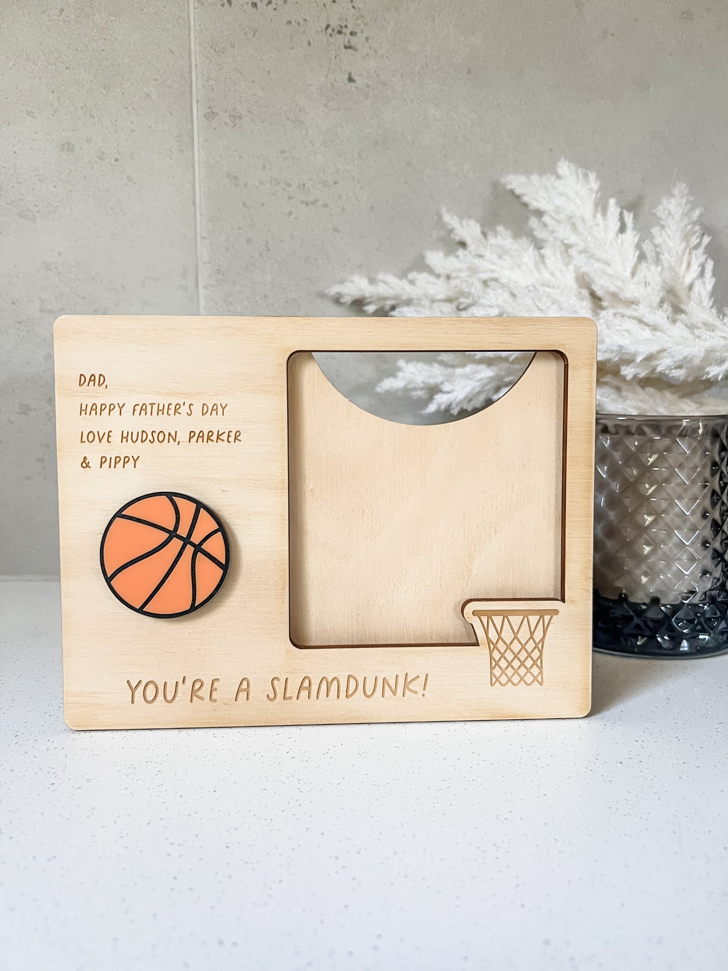 FATHER'S DAY FRAME - BASKETBALL