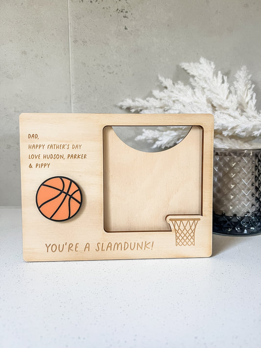 FATHER'S DAY FRAME - BASKETBALL