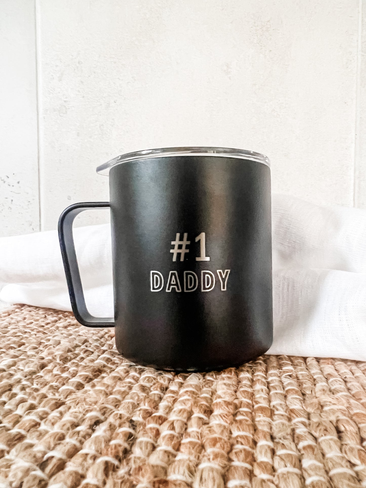 FATHER'S DAY STAINLESS STEEL CAMP CUP