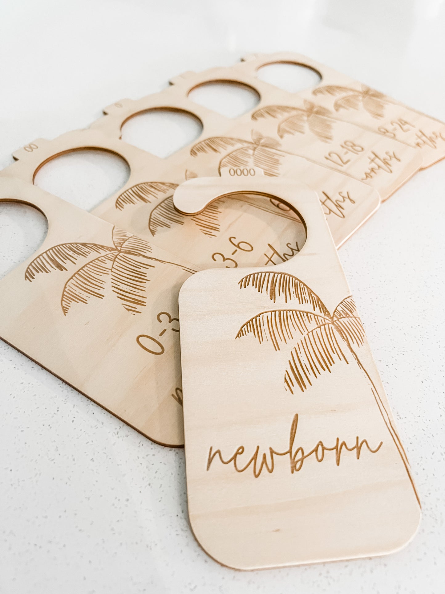 Baby wardrobe dividers - palm