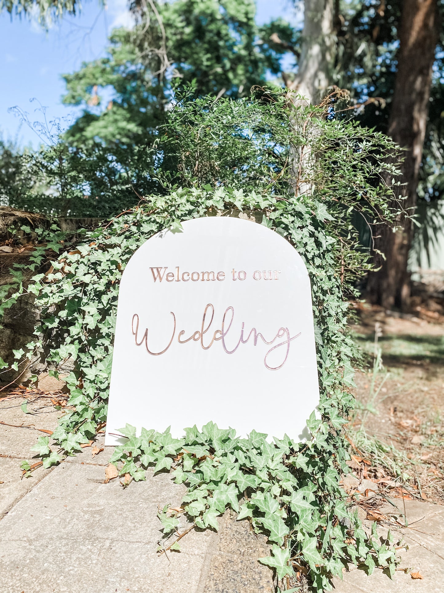 Wedding arch - layered