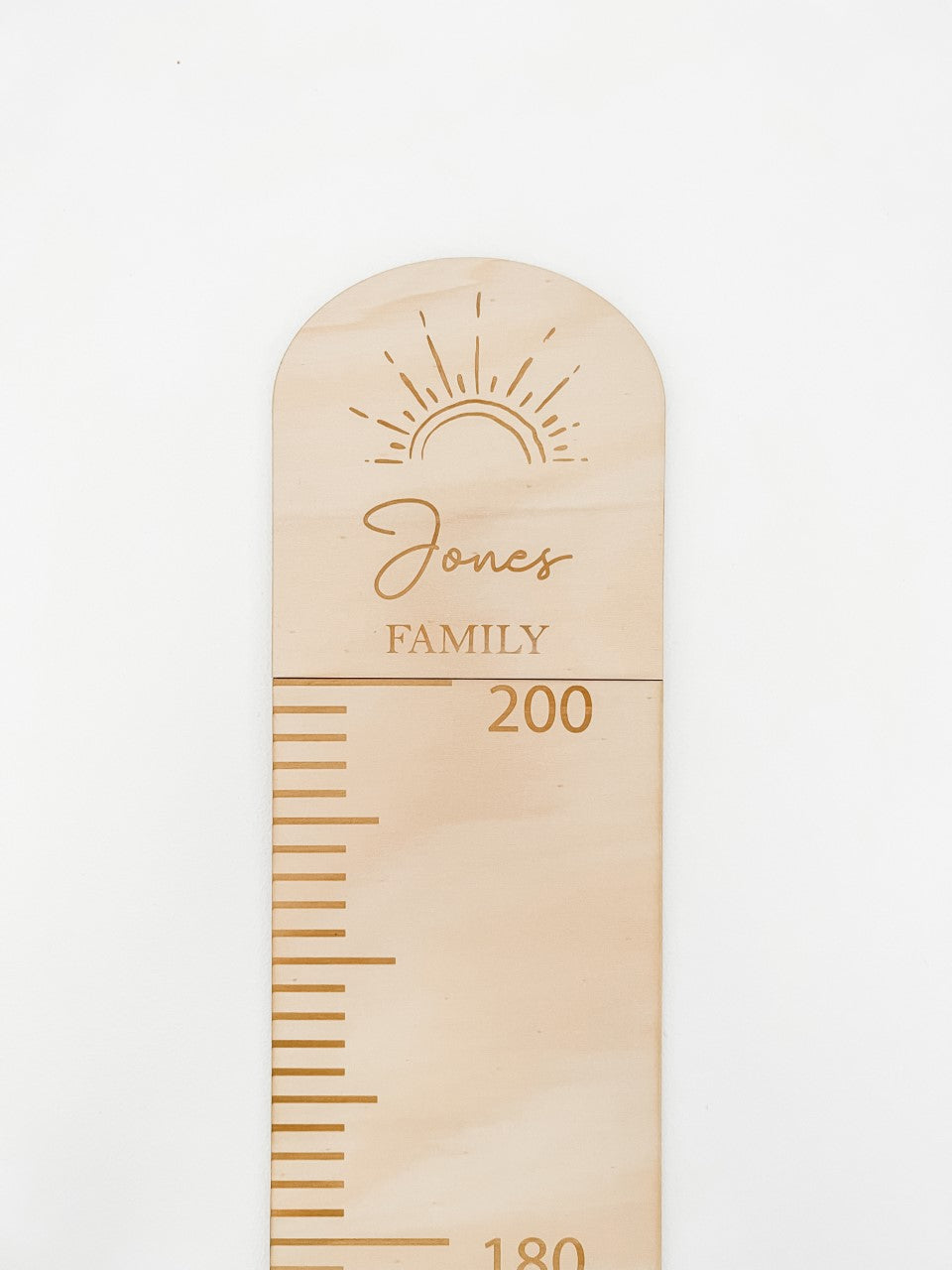 personalised growth chart