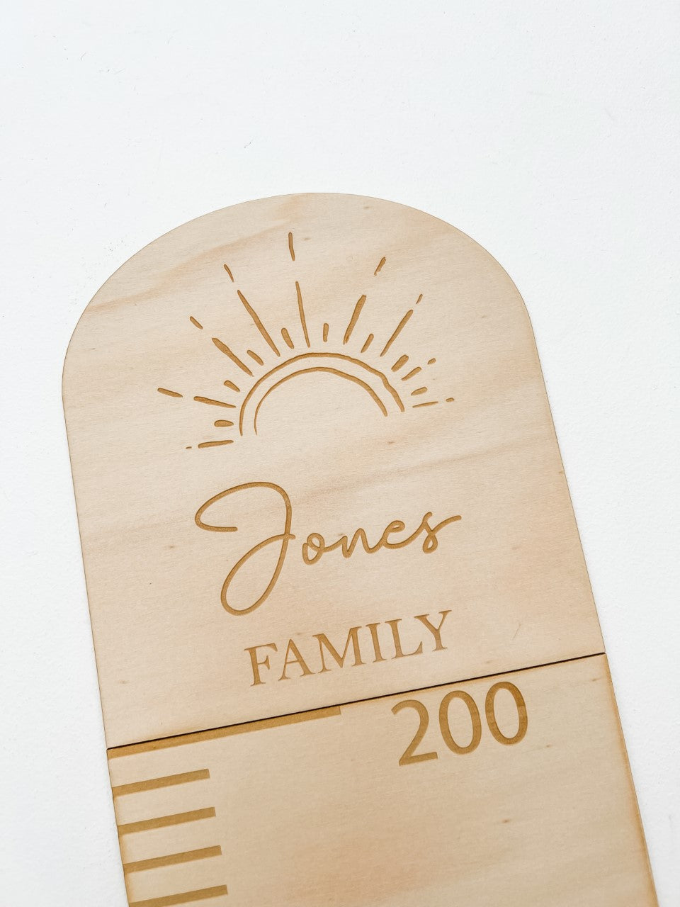 personalised growth chart