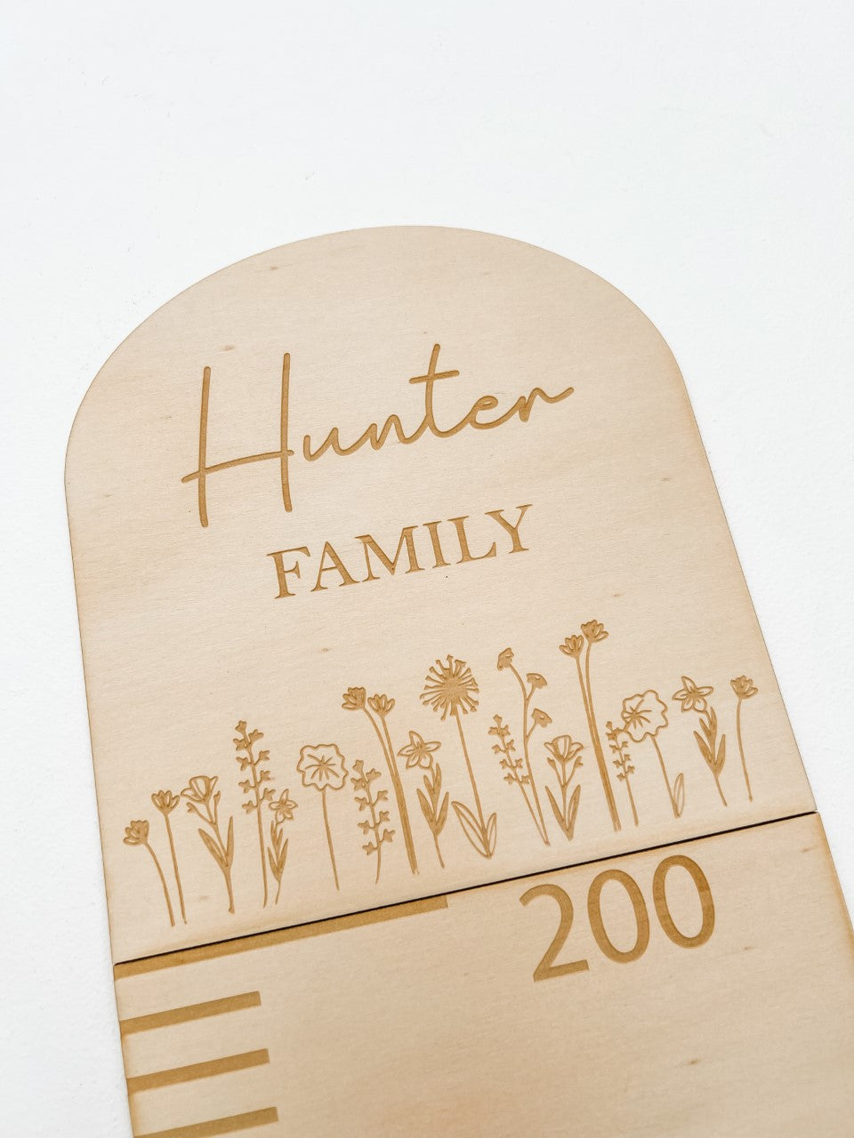 personalised growth chart